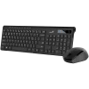 Set Tastatură + Mouse Genius SlimStar 8230, Fără fir, Negru