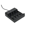 Încărcător Acumulatori Energenie BC-USB-02, Negru Încărcător Acumulatori Energenie BC-USB-02, Negru