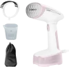 Aparat de călcat vertical cu aburi Tefal DT3050E1, Alb/Roz Aparat de călcat vertical cu aburi Tefal DT3050E1, Alb/Roz