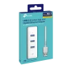 Adaptor USB 3.0 UE330 2 în 1- Adaptor Gigabit Ethernet & 3-Port Hub UE330 TP-LINK