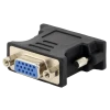 Adaptor Video Cablexpert A-DVI-VGA-BK, DVI-I (M) - VGA D-Sub (F), Negru