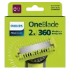 Lamă de schimb pentru aparatul de ras electric Philips QP624/50, Negru | Galben