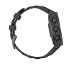 Garmin Fenix E, 47 mm, Slate grey steel with Black silicone band (010-03025-01) EU