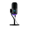 Microfon Gaming Logitech Yeti GX, Cu fir, Negru Microfon Gaming Logitech Yeti GX, Cu fir, Negru