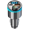 Car Charger Proove FM Launcher Nexus (PD+QC3.0) Type-C+USB Black