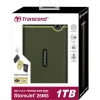 HDD portabil extern Transcend StoreJet 25M3G,1 TB, Military Green (TS1TSJ25M3G)