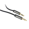 Cablu audio Cablexpert CCAP-444-1M, 3.5mm 3-pin (M) - 3.5mm 3-pin (M), 1m, Negru Cablu audio Cablexpert CCAP-444-1M, 3.5mm 3-pin (M) - 3.5mm 3-pin (M), 1m, Negru