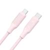 Кабель для зарядки и синхронизации XO NB-Q265B, USB Type-C/USB Type-C, 1м, Розовый