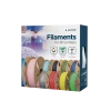 Filament pentru imprimantă 3D Gembird 3DP-PLA+1.75-02-GL, PLA+, Auriu, 1.75 mm, 1kg