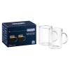 Set de pahare DeLonghi DLSC320, 250 ml, 2 buc, Transparent Set de pahare DeLonghi DLSC320, 250 ml, 2 buc, Transparent