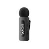 Портативный записывающий микрофон Boya BY-V20 V2.0, Беспроводной, Черный