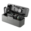Портативный записывающий микрофон DJI Mic 3 (2 TX + 1 RX + Charging Case), Беспроводной, Черный