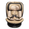 Scaun auto Caretero Mokki i-Size, Grupa 0+/1/2/3 (0-36 kg), Bej