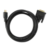 Cablu Video Cablexpert CC-HDMI-DVI-0.5M, HDMI (M) - DVI-I (M), 0,5m, Negru
