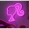 Ночник Paladone Barbie Wall Mountable LED Neon Light, Розовый