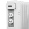 Radiator de ulei Zanussi ZOH/CS-09W, 2000W, Alb Radiator de ulei Zanussi ZOH/CS-09W, 2000W, Alb