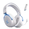 Căști gaming MCHOSE V9 Pro, Fără fir/Cu fir, Sky White