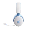 Căști gaming MCHOSE V9 Pro, Fără fir/Cu fir, Sky White