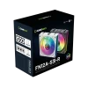 PC Case Fan GAMEMAX FN12A-S3I-R, Reversed, 3xARGB Fan Kit, 120mm, PC Case Fan GAMEMAX FN12A-S3I-R, Reversed, 3xARGB Fan Kit, 120mm,