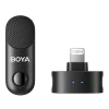 Портативный записывающий микрофон Boya Magic, Беспроводной, Черный