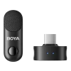 Портативный записывающий микрофон Boya Magic, Беспроводной, Черный