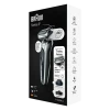 Aparat de ras electric Braun 71-S4200cs, Argintiu | Negru