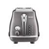 Тостер DeLonghi CTOT 2103 GY, Icona Metallics Тостер DeLonghi CTOT 2103 GY, Icona Metallics