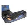 Игровой коврик для мыши Gembird MP-SOLARSYSTEM-XL-01, Large, Чёрный
