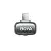 Портативный записывающий микрофон Boya mini 2-01, Беспроводной, Серый