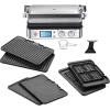 Grătar electric Braun CG 9047, 2000W, Negru | Oţel inoxidabil