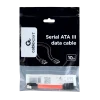 Cablu SATA Cablexpert CC-SATAM-DATA-0.5M, Roșu