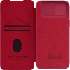 Чехол книжка Nillkin iPhone 15 Pro Max - Qin Pro, Красный