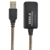 Cablu prelungitor Cablexpert UAE-01-5M, USB Type-A (M)/USB Type-A (F), 5m, Negru