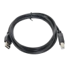 Коммуникационный кабель Gembird CCF-USB2-AMBM-6, USB Type-A/USB Type-B, 1,8м, Чёрный