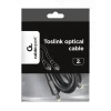 Cablu audio Cablexpert CC-OPT-2M, Toslink - Toslink, 2m, Negru Cablu audio Cablexpert CC-OPT-2M, Toslink - Toslink, 2m, Negru