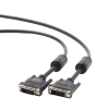 Видеокабель Cablexpert CC-DVI2-BK-15, DVI-D (M) - DVI-D (M), 4,5м, Чёрный