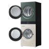 Mașină de spălat cu uscător LG WT1210EGF, 12kg, Verde | Bej