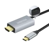 Adaptor USB Choetech XCH-M180, USB Type-C (F) - HDMI (F), 1,8m, Argintiu Adaptor USB Choetech XCH-M180, USB Type-C (F) - HDMI (F), 1,8m, Argintiu