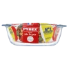 Tava de copt Pyrex 207B100, Transparent Tava de copt Pyrex 207B100, Transparent