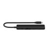 Adapter Satechi Slim multiport 6-in-1 USB-C, Black