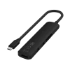 Adapter Satechi Slim multiport 6-in-1 USB-C, Black