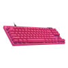 Клавиатура Logitech G Pro X TKL Rapid, Проводное, Пурпурный