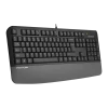 Keyboard A4Tech FK20, Fstyler FN Multimedia Wired Keyboard( US+RU+RO ), Gray Keyboard A4Tech FK20, Fstyler FN Multimedia Wired Keyboard( US+RU+RO ), Gray