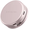 Satechi OntheGo™ 5-in-1 Multiport Blush, USB-C Host, USB-C PD60W, USB-C 3.2Gen1, USB-A 3.2Gen1, SD/