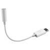 Audio Adaptor Cellularline Music Enabler Type-C, 3.5 mm/USB Type-C, 0,15m, Alb Audio Adaptor Cellularline Music Enabler Type-C, 3.5 mm/USB Type-C, 0,15m, Alb