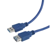 Cablu prelungitor Cablexpert CCP-USB3-AMAF-6, USB Type-A (F)/USB Type-A (M), 1,8m, Albastru Cablu prelungitor Cablexpert CCP-USB3-AMAF-6, USB Type-A (F)/USB Type-A (M), 1,8m, Albastru