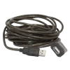 Удлинитель Cablexpert UAE-01-10M, USB Type-A (F)/USB Type-A (F), 10м, Чёрный Удлинитель Cablexpert UAE-01-10M, USB Type-A (F)/USB Type-A (F), 10м, Чёрный