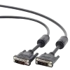 Cablu Video Cablexpert CC-DVI2-BK-6, DVI-D (M) - DVI-D (M), 1,8m, Negru Cablu Video Cablexpert CC-DVI2-BK-6, DVI-D (M) - DVI-D (M), 1,8m, Negru