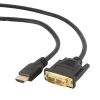 Видео кабель Cablexpert CC-HDMI-DVI-10, HDMI (M) - DVI-I (M), 3м, Чёрный