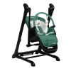 Scaun de masa 2 in 1 Caretero INDIGO BLACK GREEN Scaun de masa 2 in 1 Caretero INDIGO BLACK GREEN